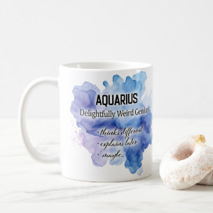 Zodiac Women, Aquarius Coffee Mug