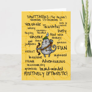 zodiac word cards