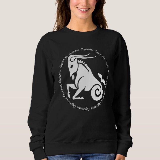 Zodiacs Horoscope Capricorns Sweatshirt (Front)
