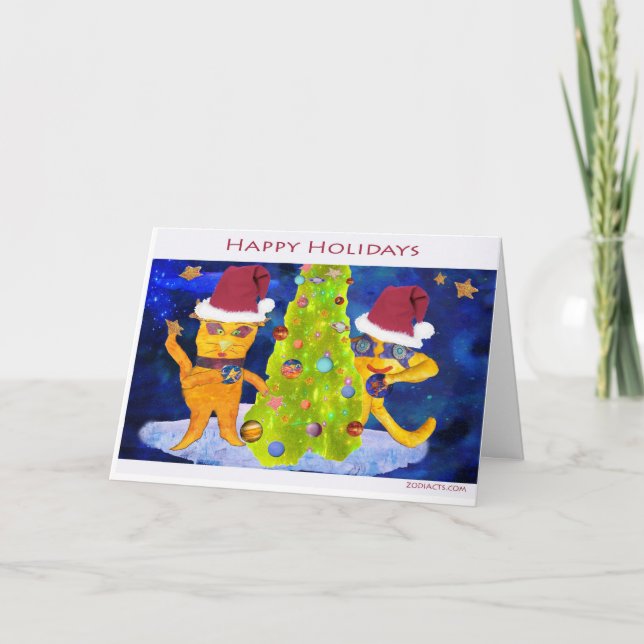 Zodiacts Xmas card (Front)