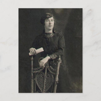 Zoé at 18 postcard