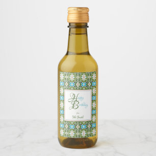 Zoe Birthday Wine Label