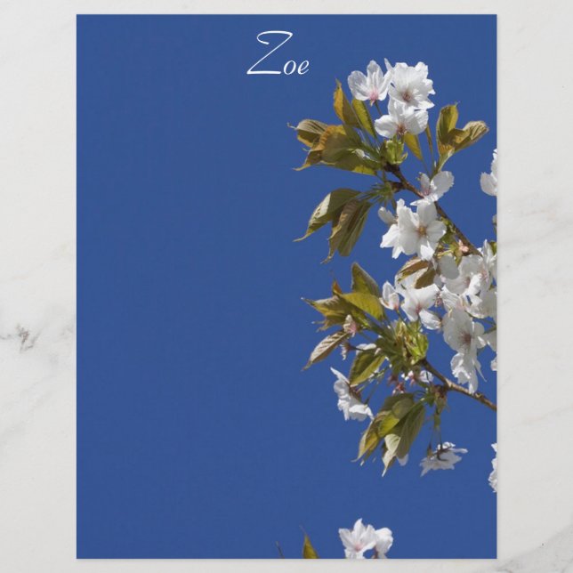 Zoe Blossom Letterhead (Front)