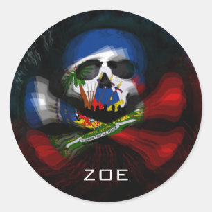 ZOE CLASSIC ROUND STICKER