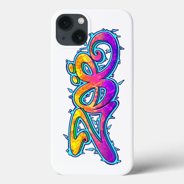 ZOE Graffiti Name - Case-Mate iPhone Case (Back)