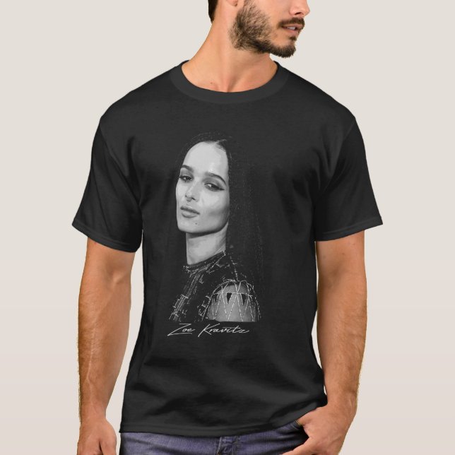 Zoe Kravitz - Retro design Essential  T-Shirt (Front)