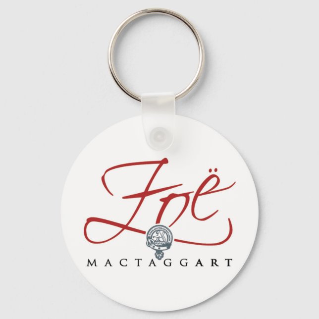 Zoë MacTaggart Key Ring (Front)