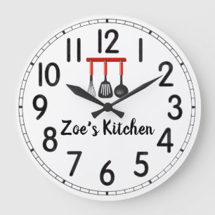 Zoe's Kitchen Large Clock