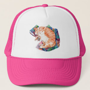 Zoe's Winter Nap Trucker Hat