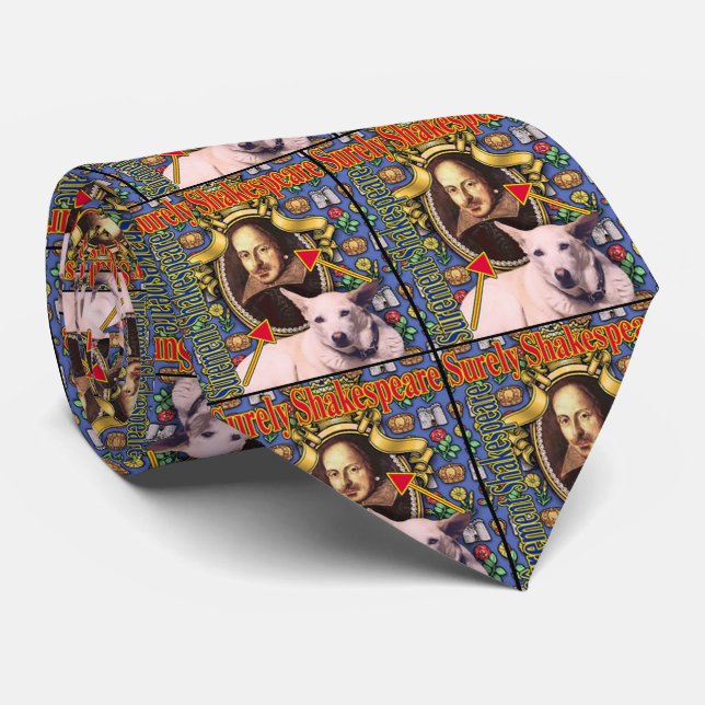 ZoeSPEAK - Surely Shakespeare Tie (Rolled)
