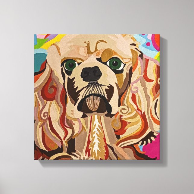 Zoey Beth Stretched Canvas Print (Front)