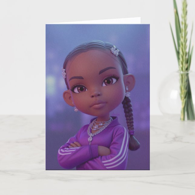 zoey girl card (Front)