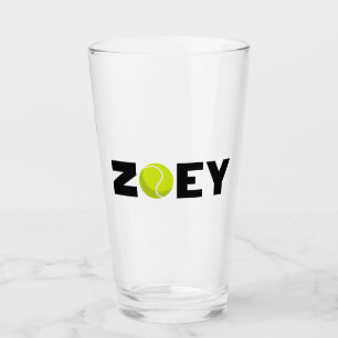 Zoey Tennis Glass