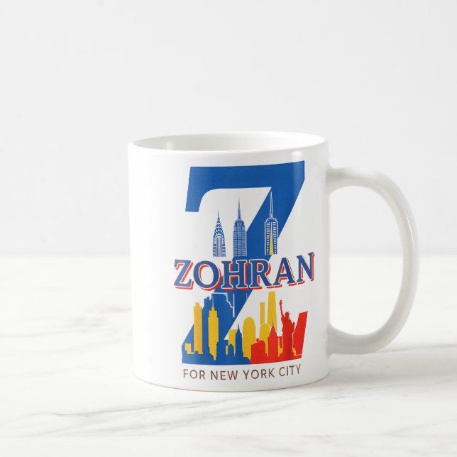 Zohran Mamdani  Coffee Mug (Right)