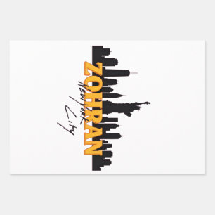 Zohran Mamdani for Mayor NYC Democratic Wrapping Paper Sheet