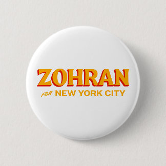 Zohran Mamdani for New York City Mayor 6 Cm Round Badge