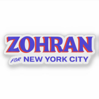 Zohran Mamdani for NYC Mayor Funny Cool Trendy