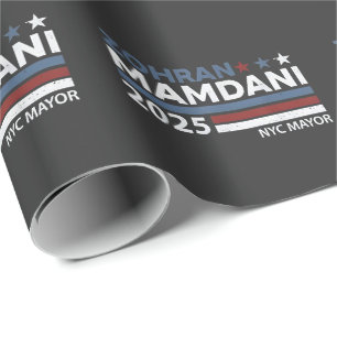 Zohran Mamdani For NYC Mayor USA Democrats Wrapping Paper