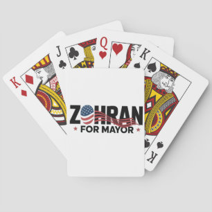 Zohran Mamdani NYC Mayor Candidate USA Playing Cards