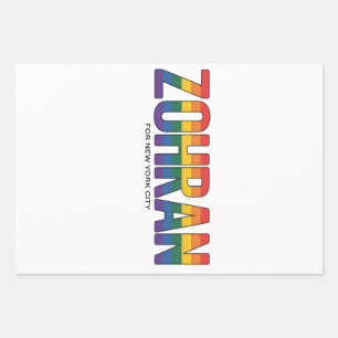 Zohran Mayor of NYC LGBTQ USA Democrat Wrapping Paper Sheet