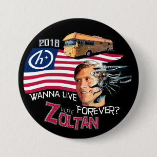 Zoltan Istvan for President 2016 7.5 Cm Round Badge