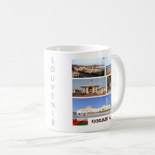 zOM006 i love OMAN mosaic, Asia, Coffee Mug