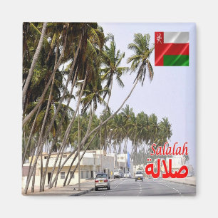 zOM007 SALALAH, Oman, Asia, Fridge Magnet