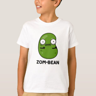 Zom-bean Funny Halloween Zombie Bean Pun T-Shirt