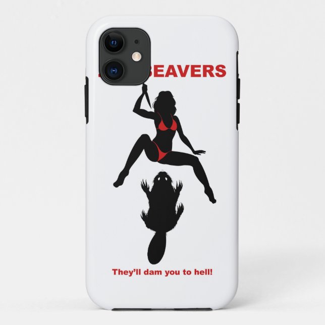 ZOMBEAVERS iPhone case (Back)