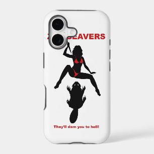 ZOMBEAVERS iPhone case