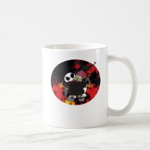 Zombee bites that old, fat hag coffee mug