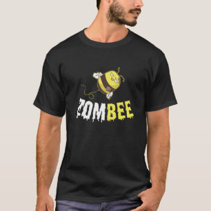 Zombee Funny Zombie Bee Happy Halloween Costume Be T-Shirt