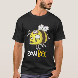 Zombee Zombie Bee Halloween For Beekeper T-Shirt