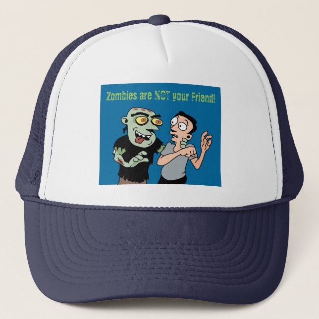 Zombie Advice Trucker Hat (Front)