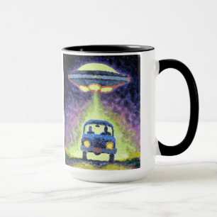 Zombie Alien Abduction office mug! Mug