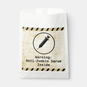Zombie Apocalypse Birthday Halloween Biohazard Favour Bags