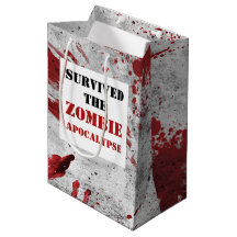 Zombie Apocalypse Blood Gift Bag