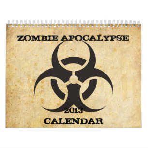 Zombie Apocalypse Calendar
