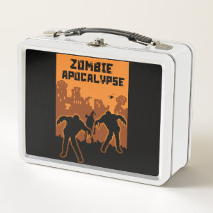 Zombie Apocalypse Gifts Metal Lunch Box