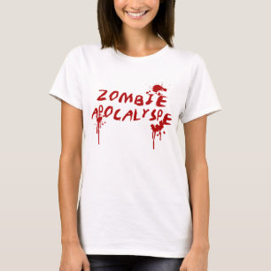 Zombie Apocalypse Girls Tshirt - Walking Dead
