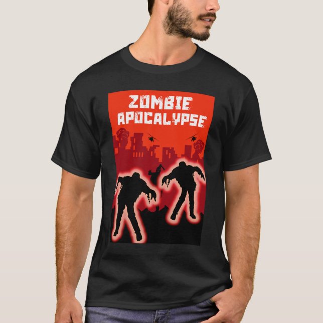 Zombie Apocalypse Kids Shirt (Front)
