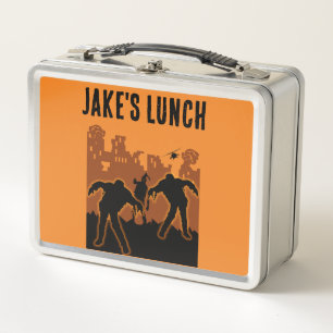 Zombie Apocalypse Metal Lunch Box