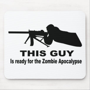 Zombie Apocalypse Mouse Mat