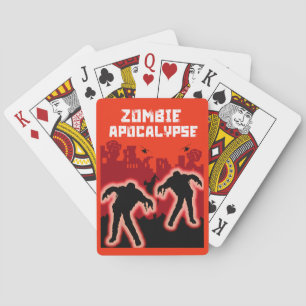 Zombie Apocalypse  Playing Cards