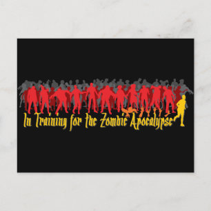 Zombie Apocalypse Postcard