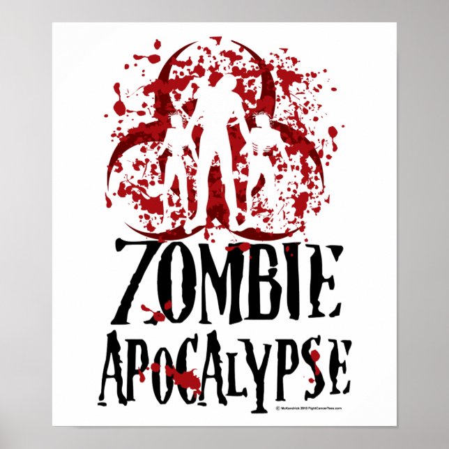 Zombie Apocalypse Poster (Front)