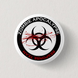 Zombie Apocalypse Response Team Button