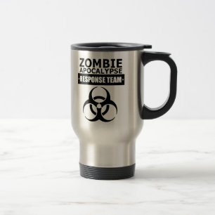 Zombie Apocalypse Response Team Travel Mugs