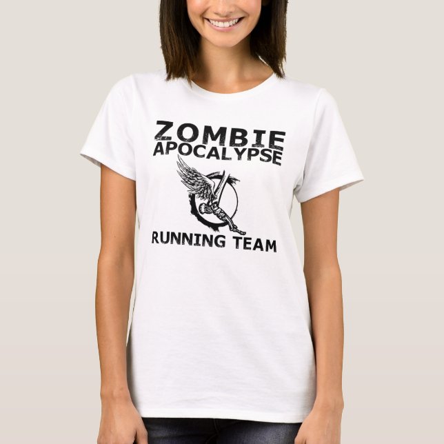 Zombie Apocalypse Running Team Tank Top (Front)