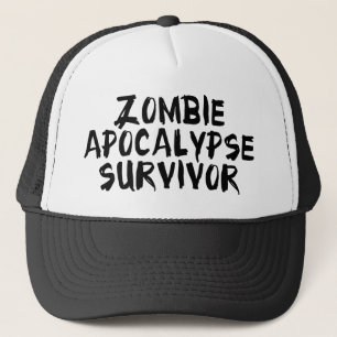 Zombie Apocalypse Survivor Trucker Hat